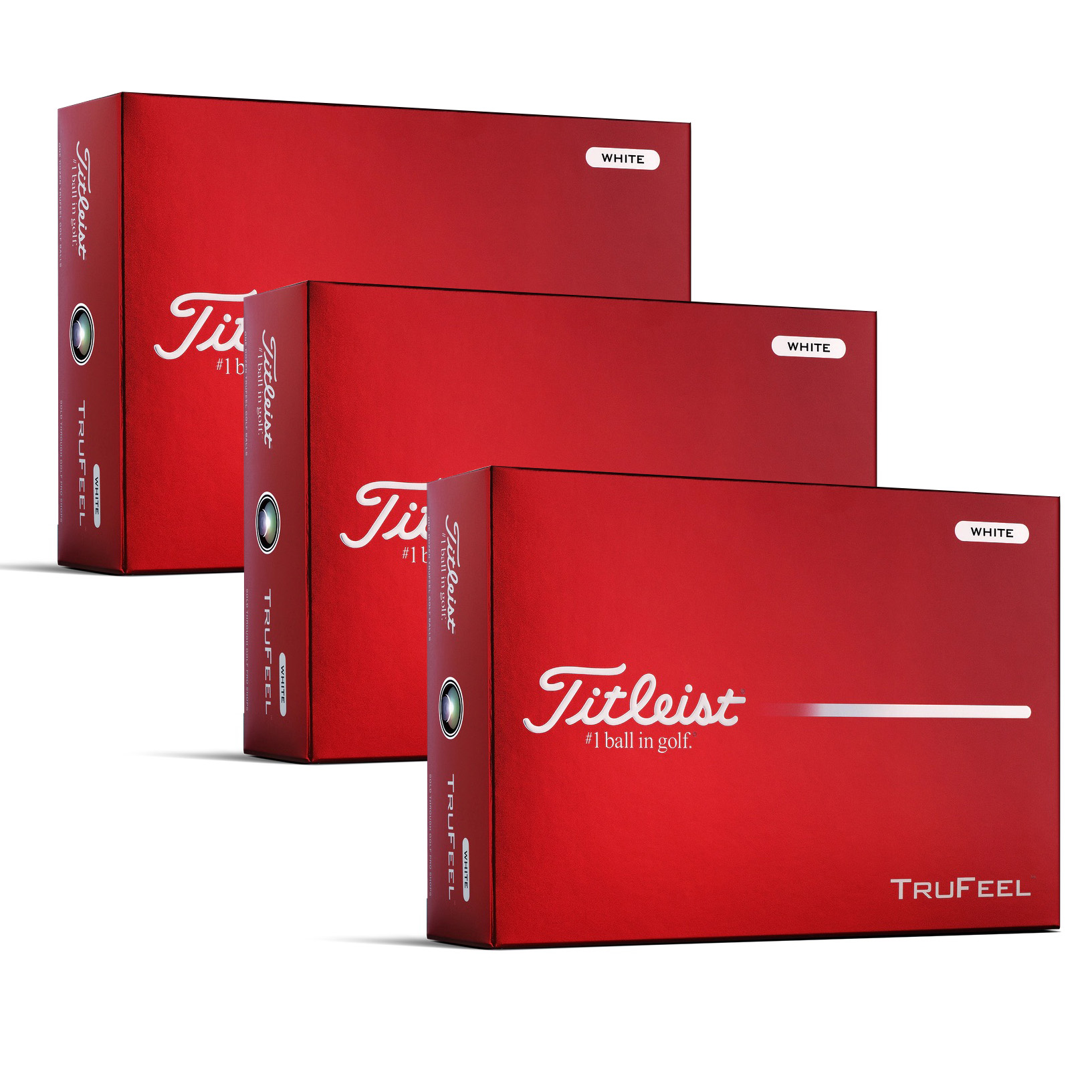 Pelotas Titleist TruFeel 2026 x3 Pelotas Titleist TruFeel (x36) - Imagen 1