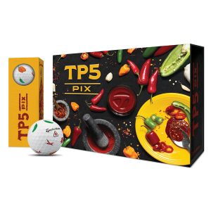 Pelotas Taylormade Tp5 Pix Peppers - Edición Limitada