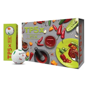 Pelotas Taylormade Tp5x Pix Peppers - Edición Limitada