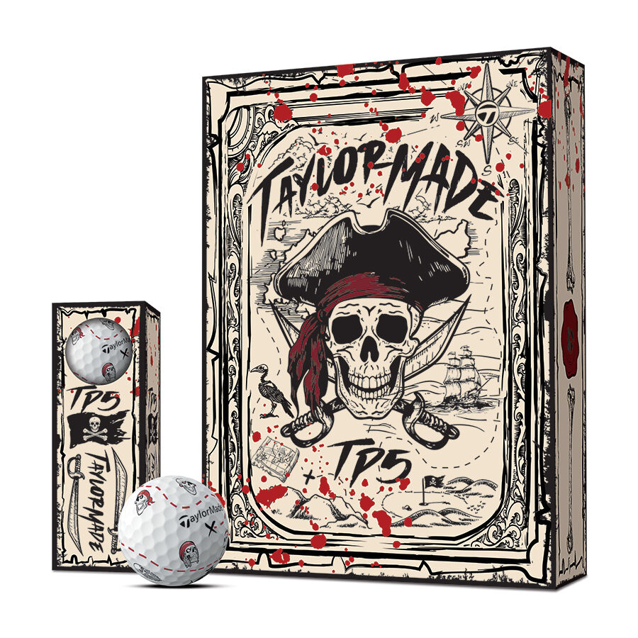 Pelotas TaylorMade TP5 Piratas1 Pelotas Taylormade TP5 Piratas - Imagen 1