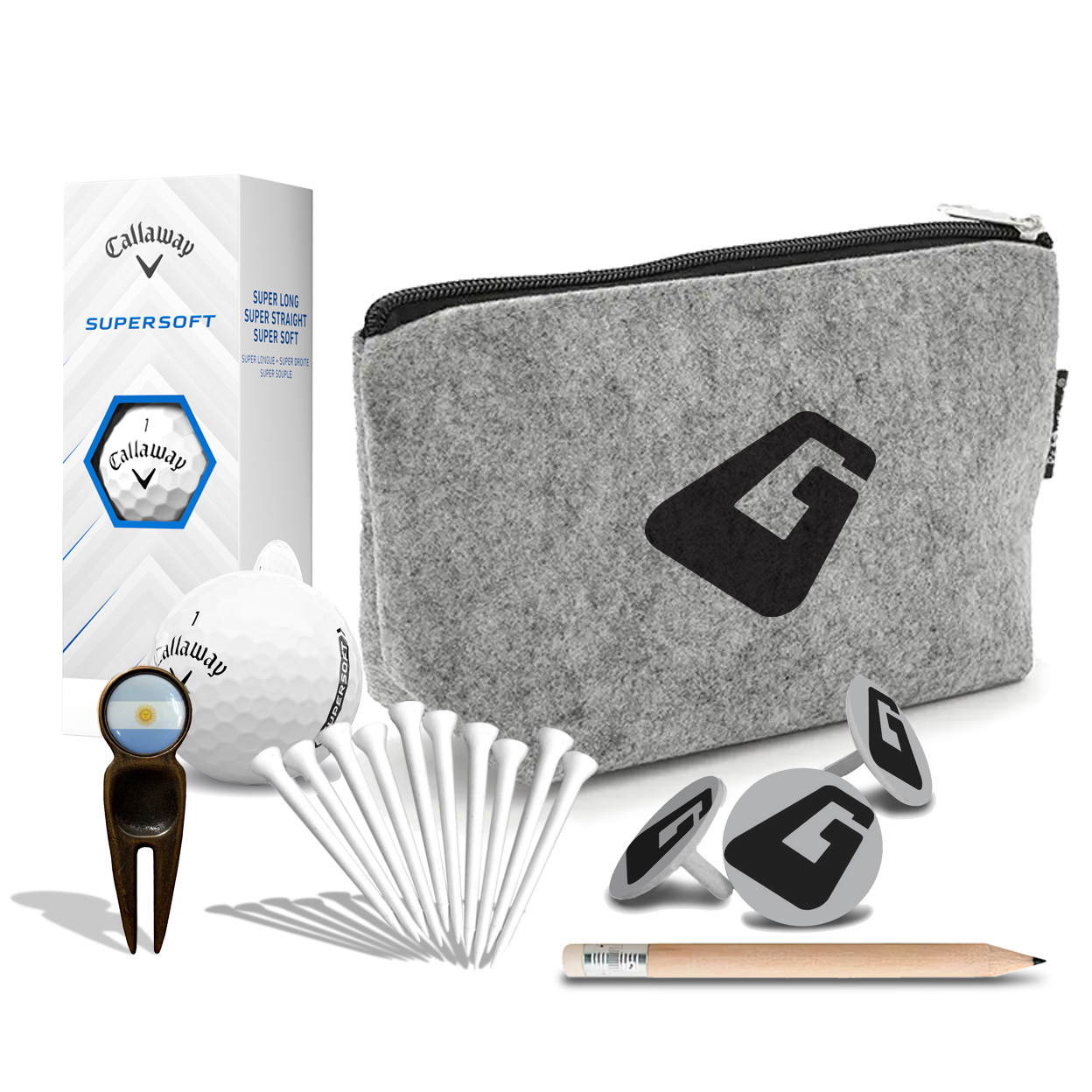 Kit The Golfer Shop Classic Supersoft con G Kit TGS Classic - Imagen 1